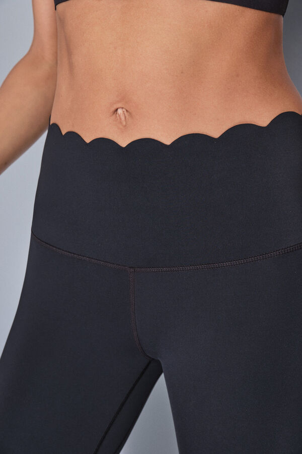 Dash and Stars Legging compressif capri noir noir