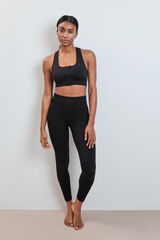 Dash and Stars Black seamless leggings SEAMLESS FIT black