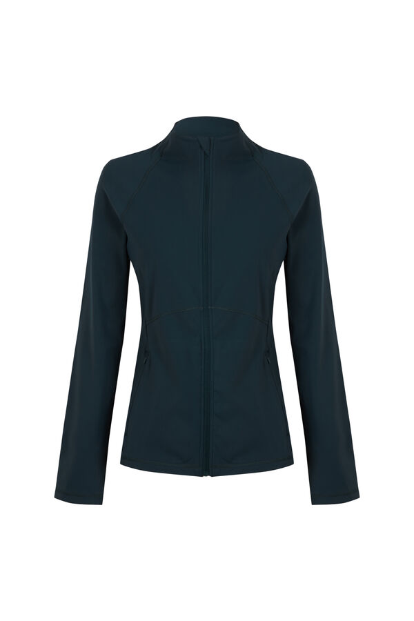 Dash and Stars Zelena strukirana jakna green