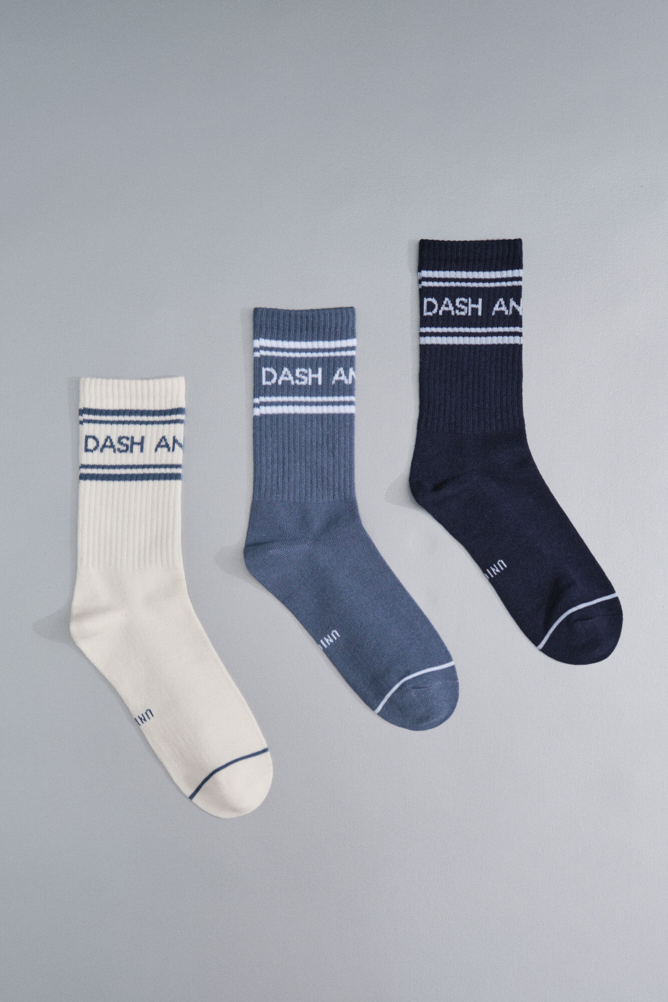 Dash and Stars Pack of 3 socks mid-socks