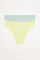 Dash and Stars 2-pack lime/blue Brazilian panties green