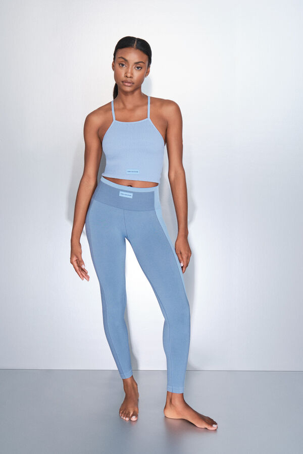 Dash and Stars SEAMLESS COMFORT long leggings blue blue