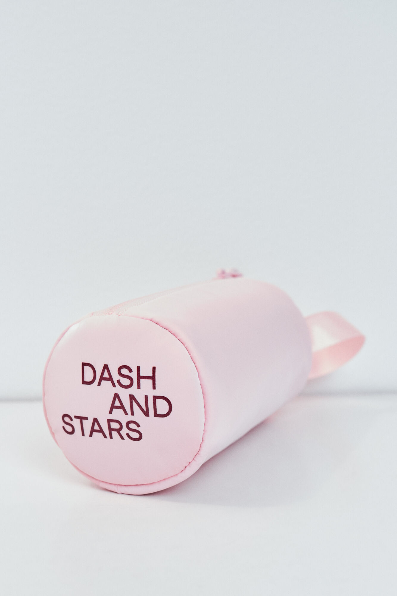 Dash and Stars Pink square charm