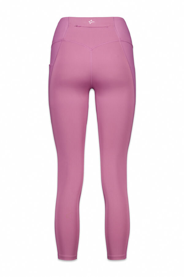 Dash and Stars Legging court rose 4D STRETCH rose