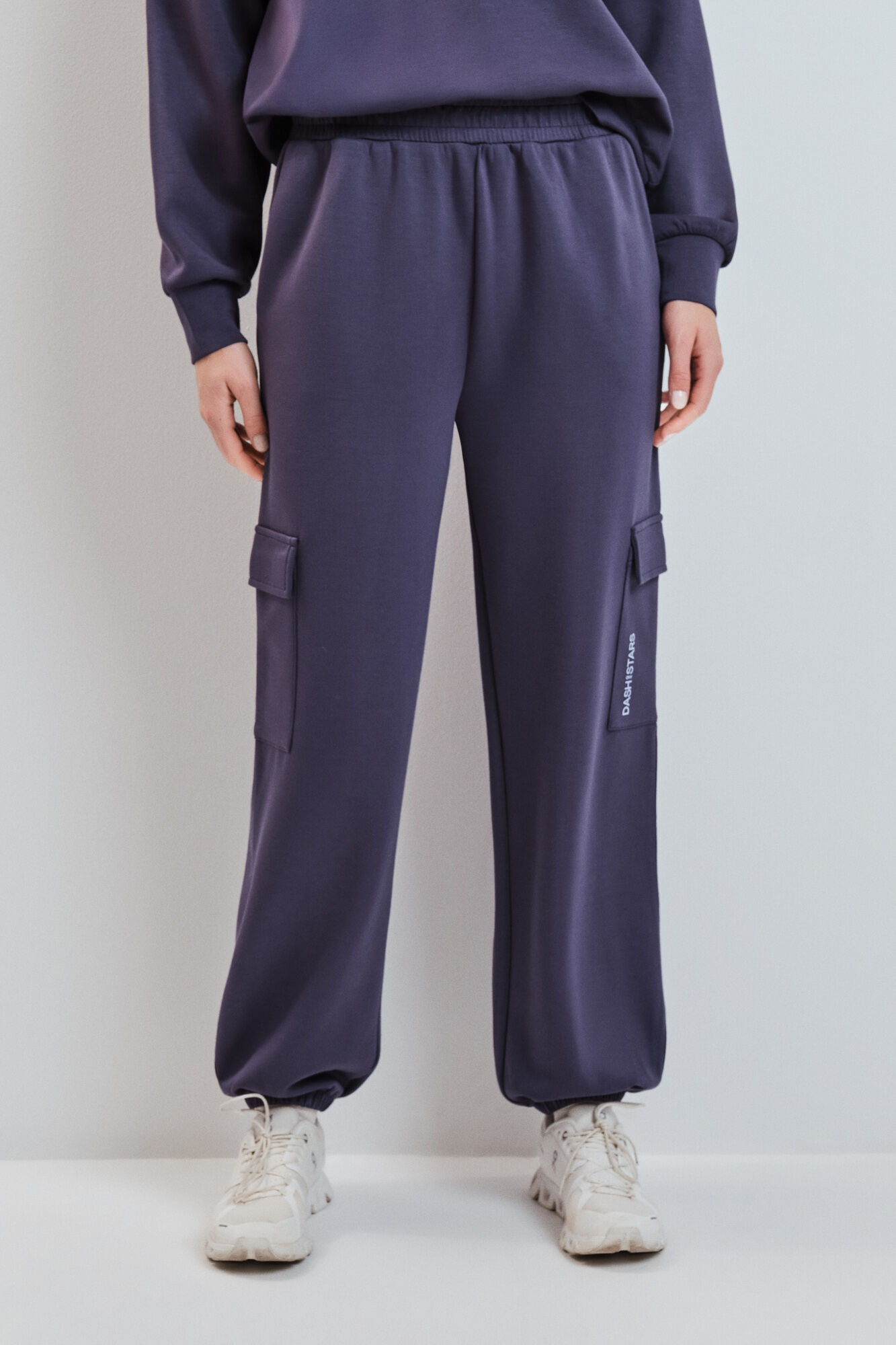 Dash and Stars Grey high neck zip fastening jacket