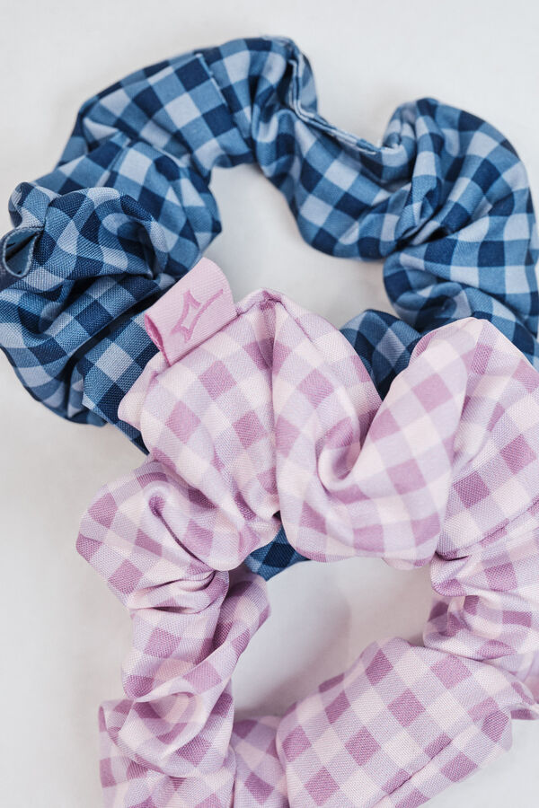 Dash and Stars Pack of 3 mini hair ties white