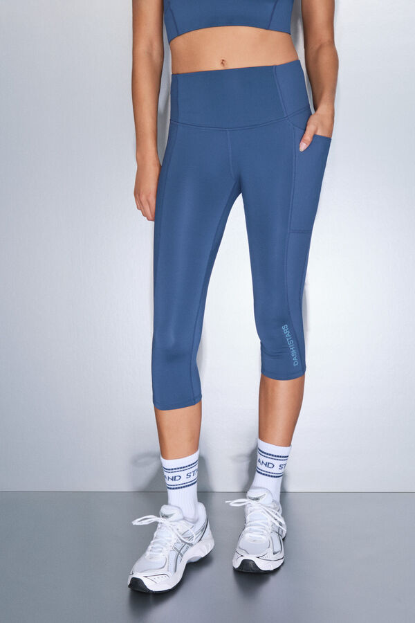 Dash and Stars Legging bleu pirate 4D STRETCH bleu