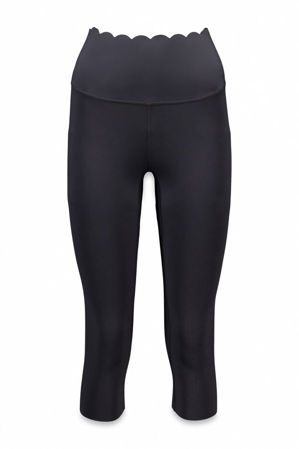 Dash and Stars Legging compressif capri noir noir