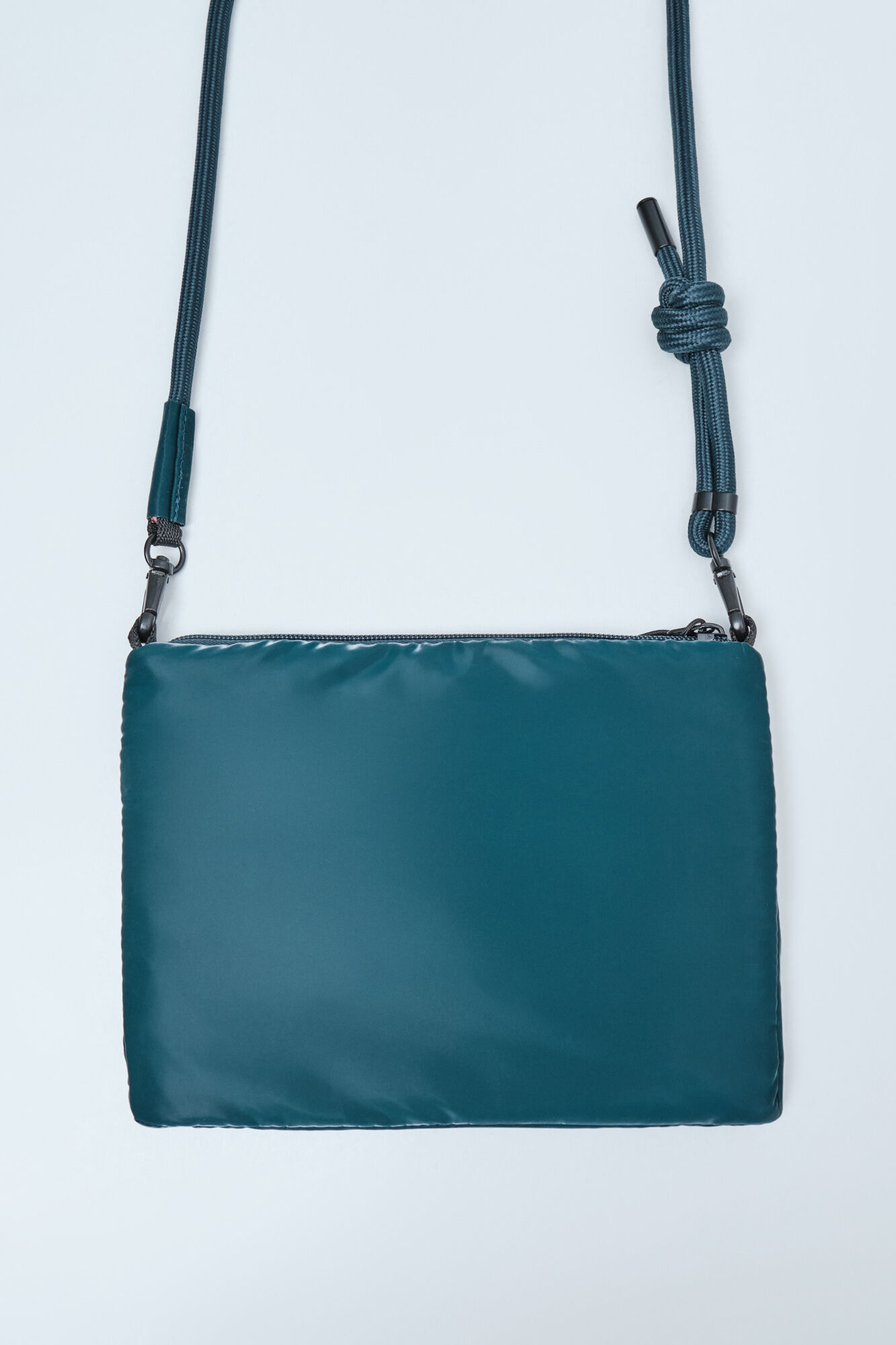 Dash and Stars Green metallic small handbag
