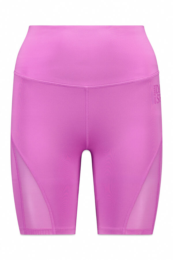 Dash and Stars Leggings 4D STRETCH ciclista rosa rosa