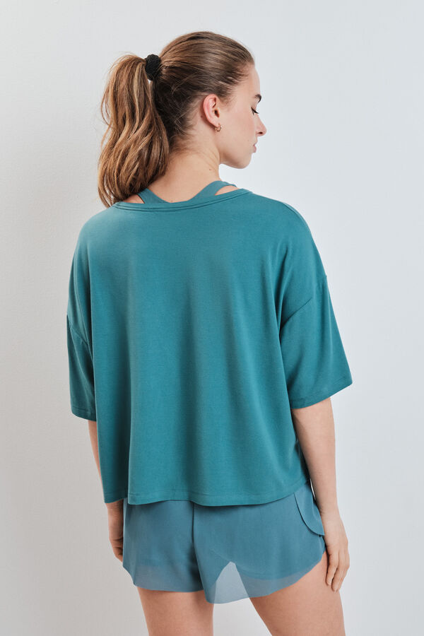 Dash and Stars Green Koszulka z kr&oacute;tkim rękawem bardzo miękka green