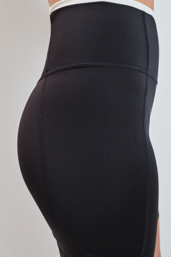 Dash and Stars Crne biciklističke 4D STRETCH tajice black