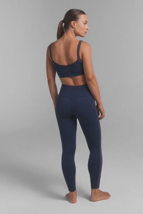 Dash and Stars Leggings SOFT MOVE azul. Special colab @ffitcoco azul