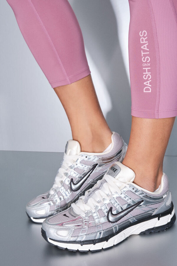 Dash and Stars Legging court rose 4D STRETCH rose