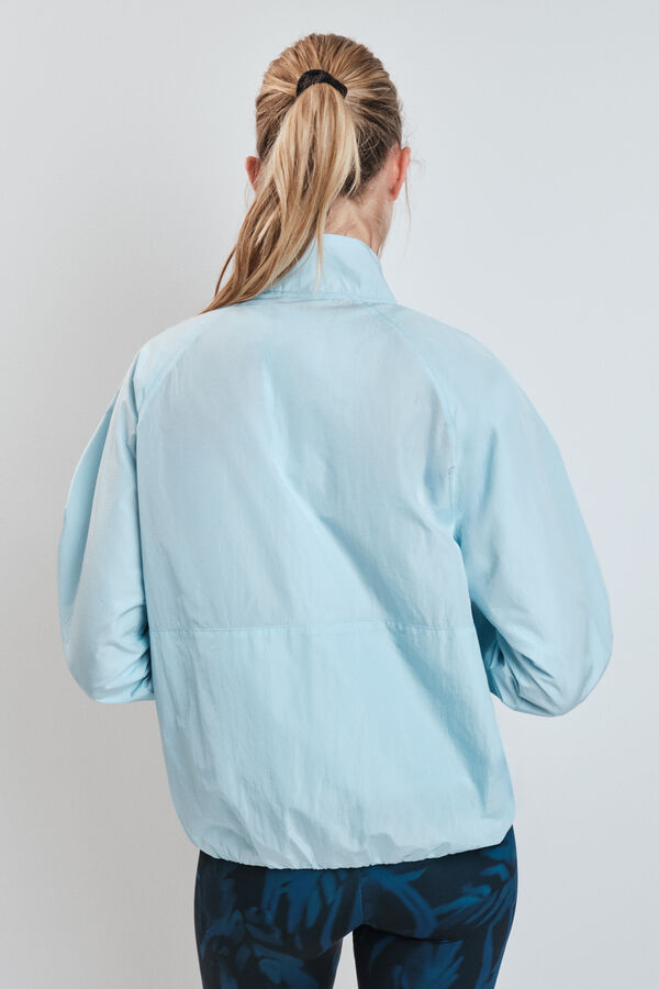 Dash and Stars Blue windbreaker jacket blue