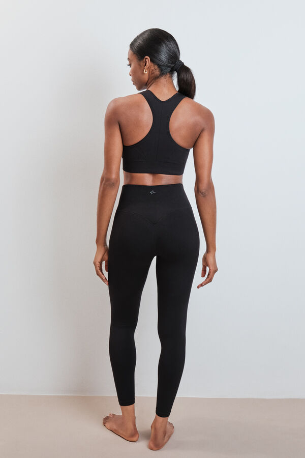 Dash and Stars Black seamless leggings SEAMLESS FIT black