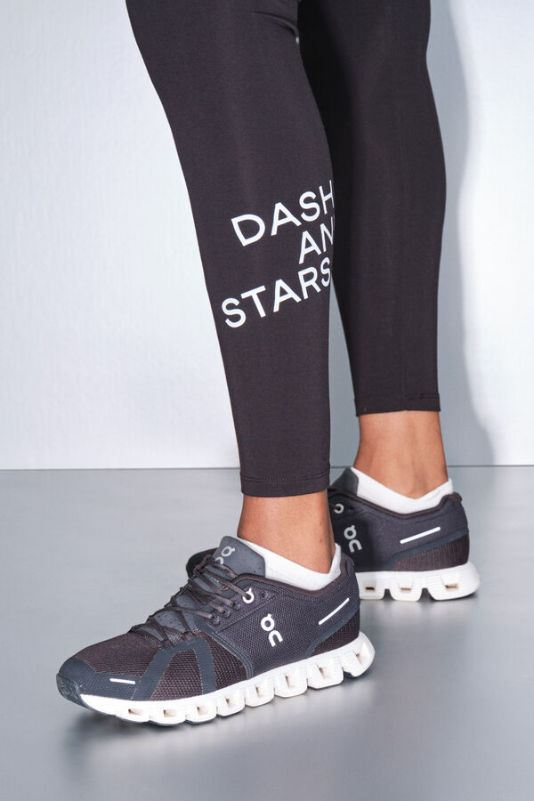 Dash and Stars Long black leggings black