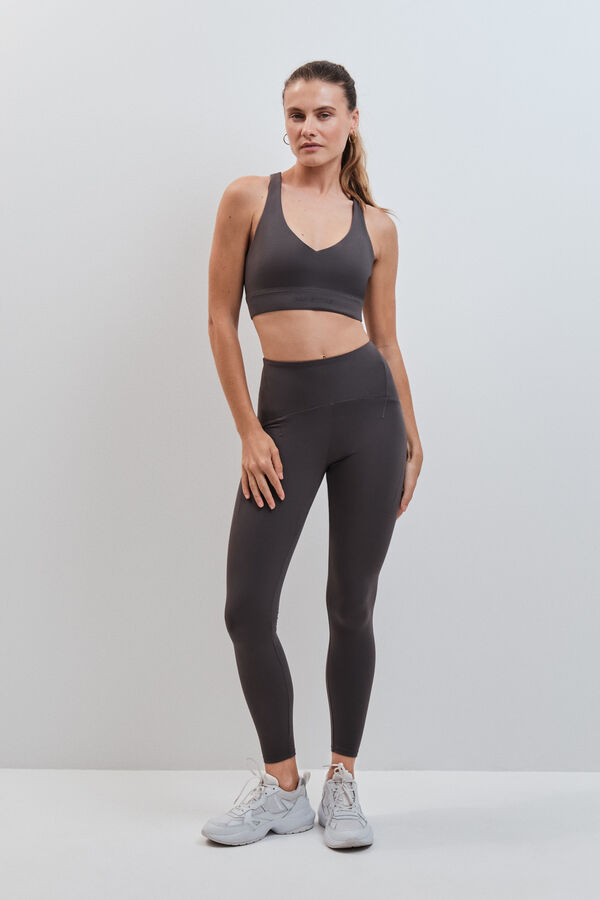 Dash and Stars Grey sports bra SOFT MOVE grey
