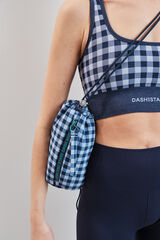 Dash and Stars Mini bolso cruzado cuadros vichy azul azul