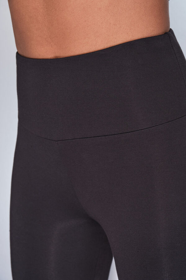 Dash and Stars Long black leggings black