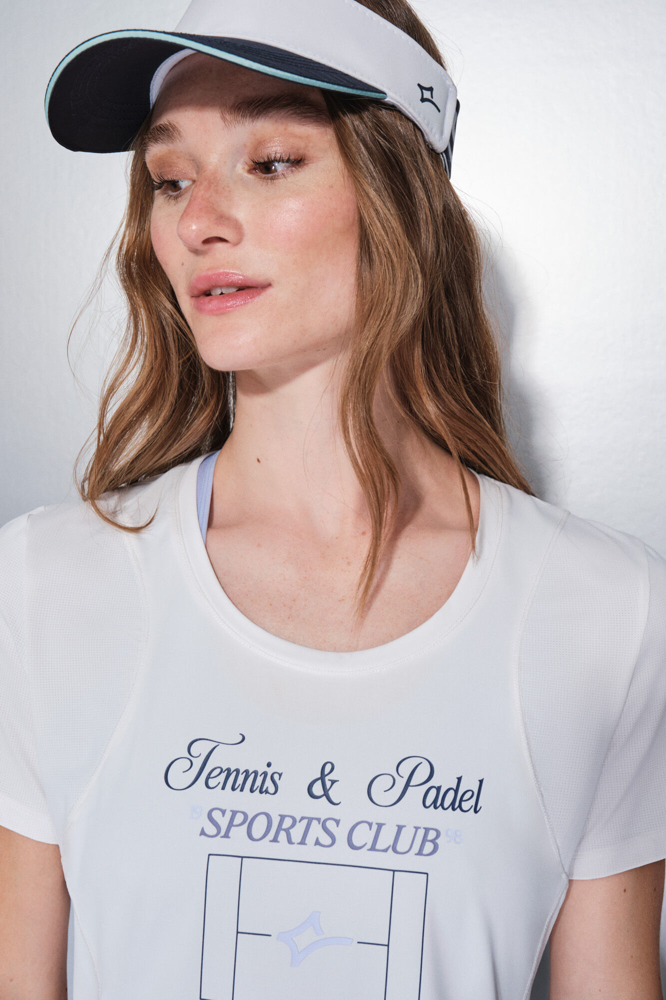 Dash and Stars White short sleeve T-shirt