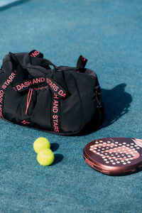 Dash and Stars Bolsa deporte nylon acolchado