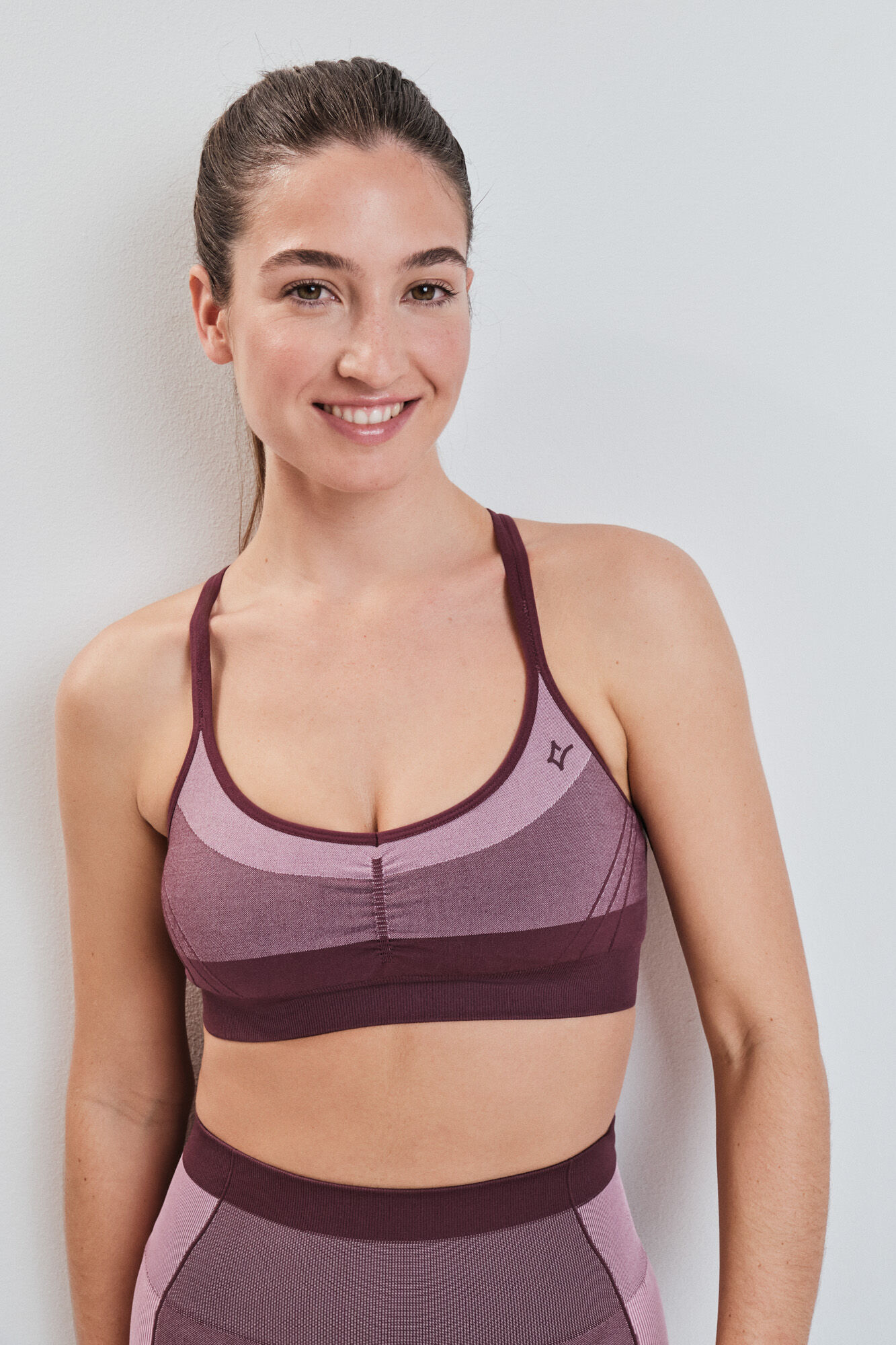 Dash and Stars Rosa Sport-BH SEAMLESS COMFORT