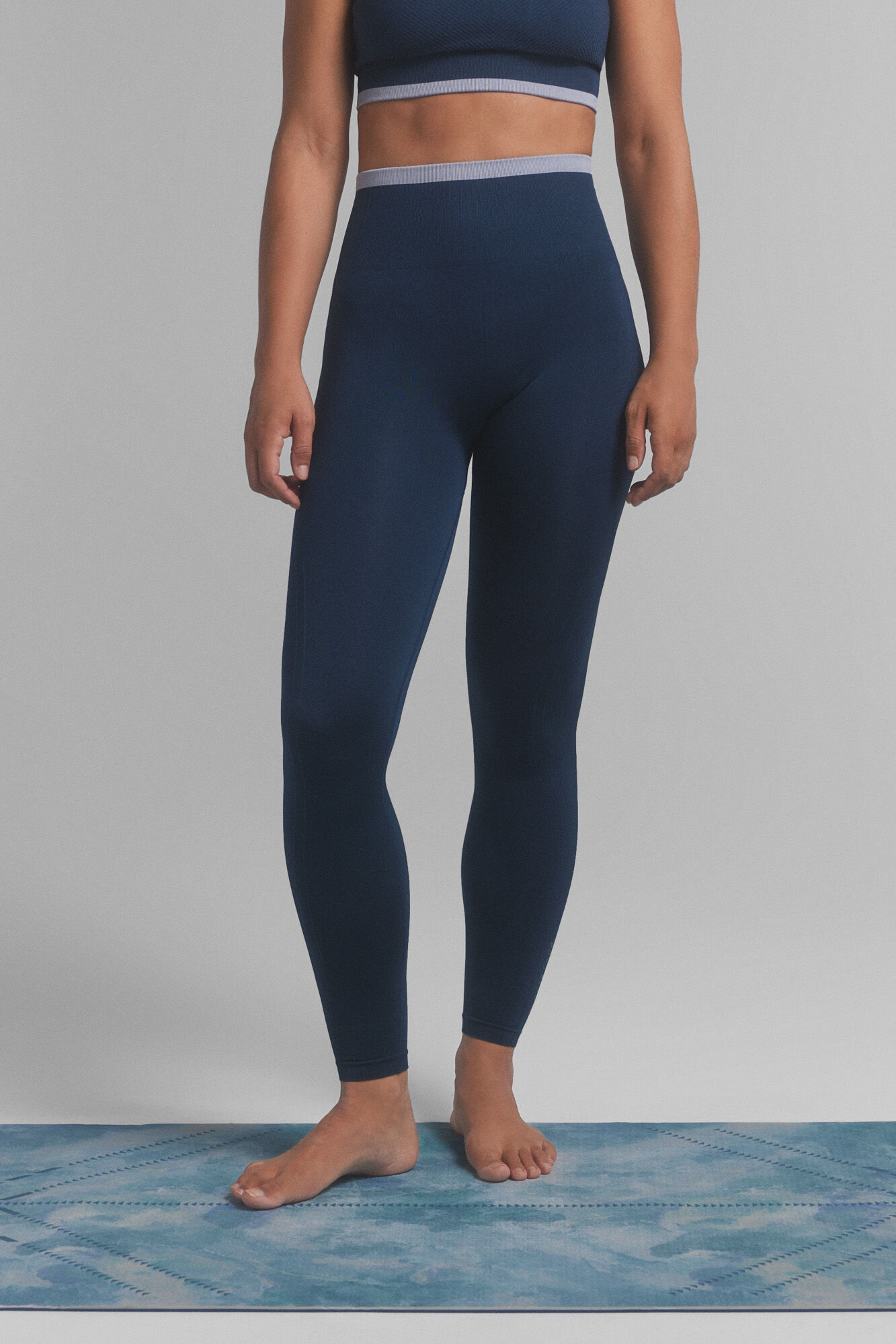 Dash and Stars SEAMLESS COMFORT leggings blue.