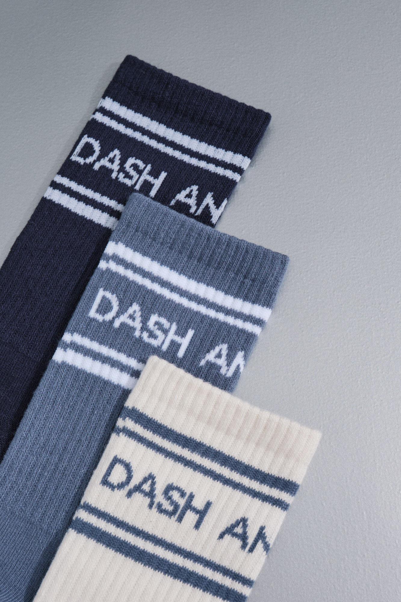 Dash and Stars Pack of 3 socks mid-socks