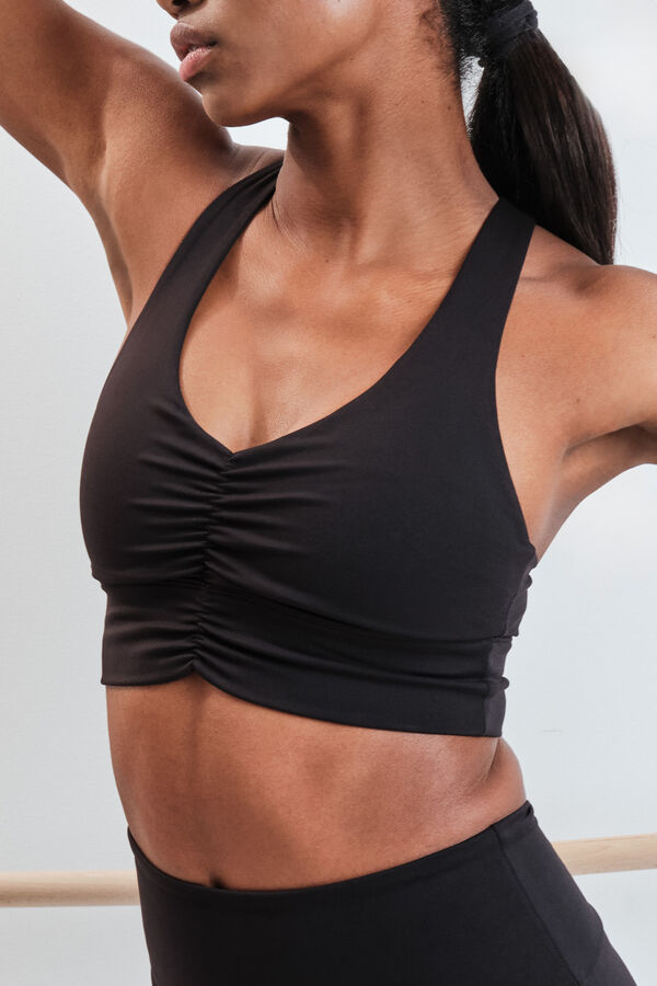 Dash and Stars Sujetador deportivo SOFT MOVE negro negro