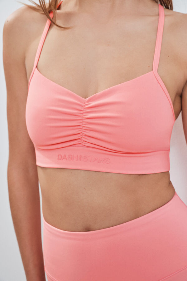 Dash and Stars Pink sports bra SOFT MOVE pink