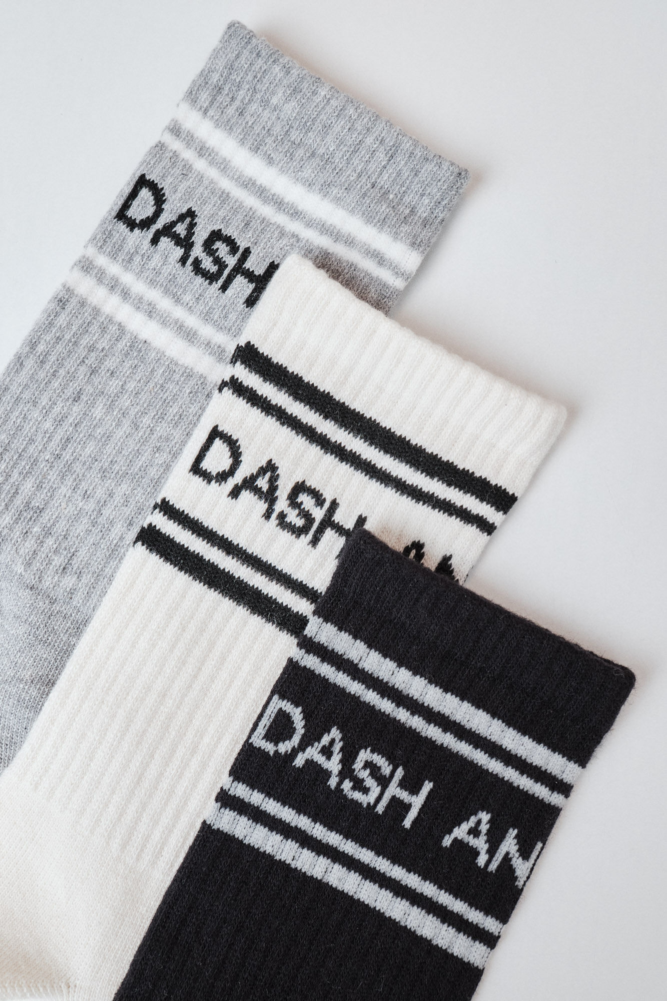 Dash and Stars 3-pack cotton crew socks