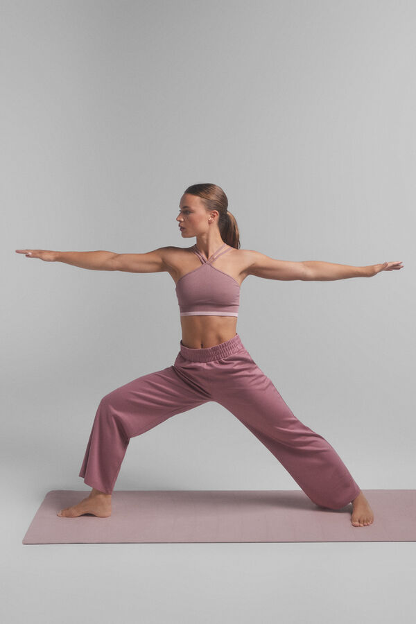 Dash and Stars Soft pink jogger pants. pink