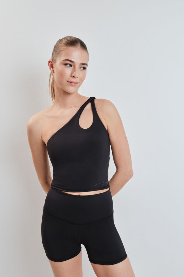 Dash and Stars Legging court 4D STRETCH noir noir