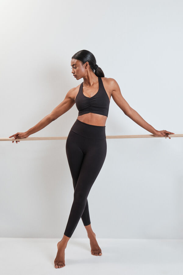 Dash and Stars Leggings SOFT MOVE largo negro negro