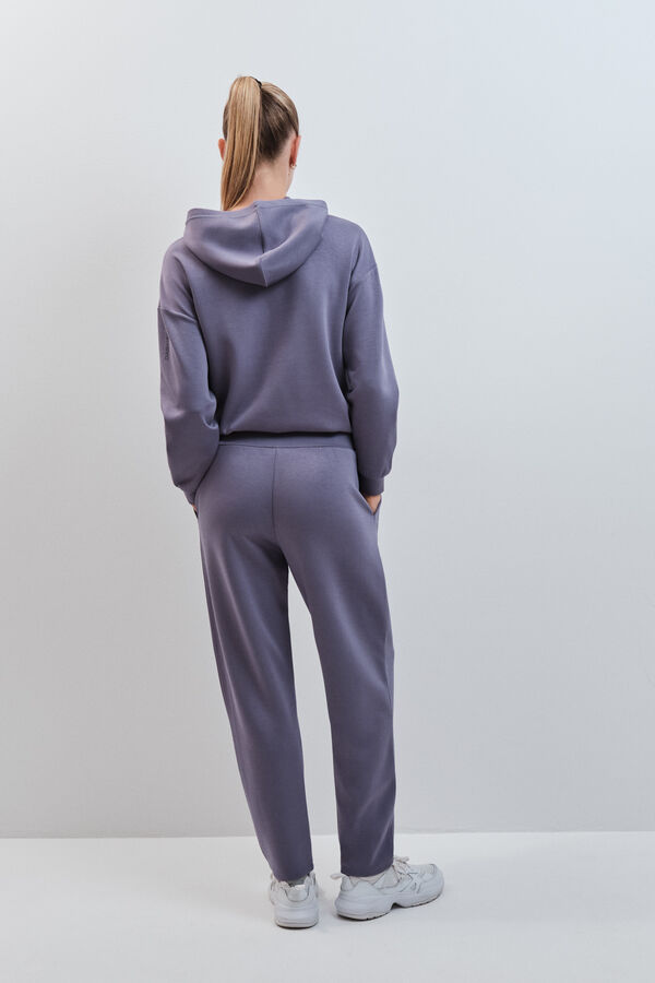 Dash and Stars Blue soft touch jogger long trousers blue