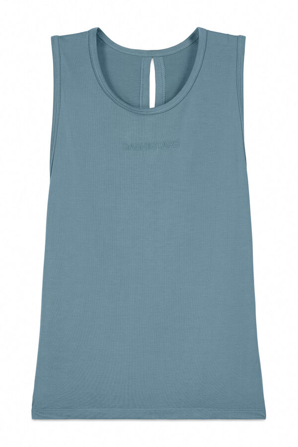 Dash and Stars Zelena mekana na dodir majica bez rukava green