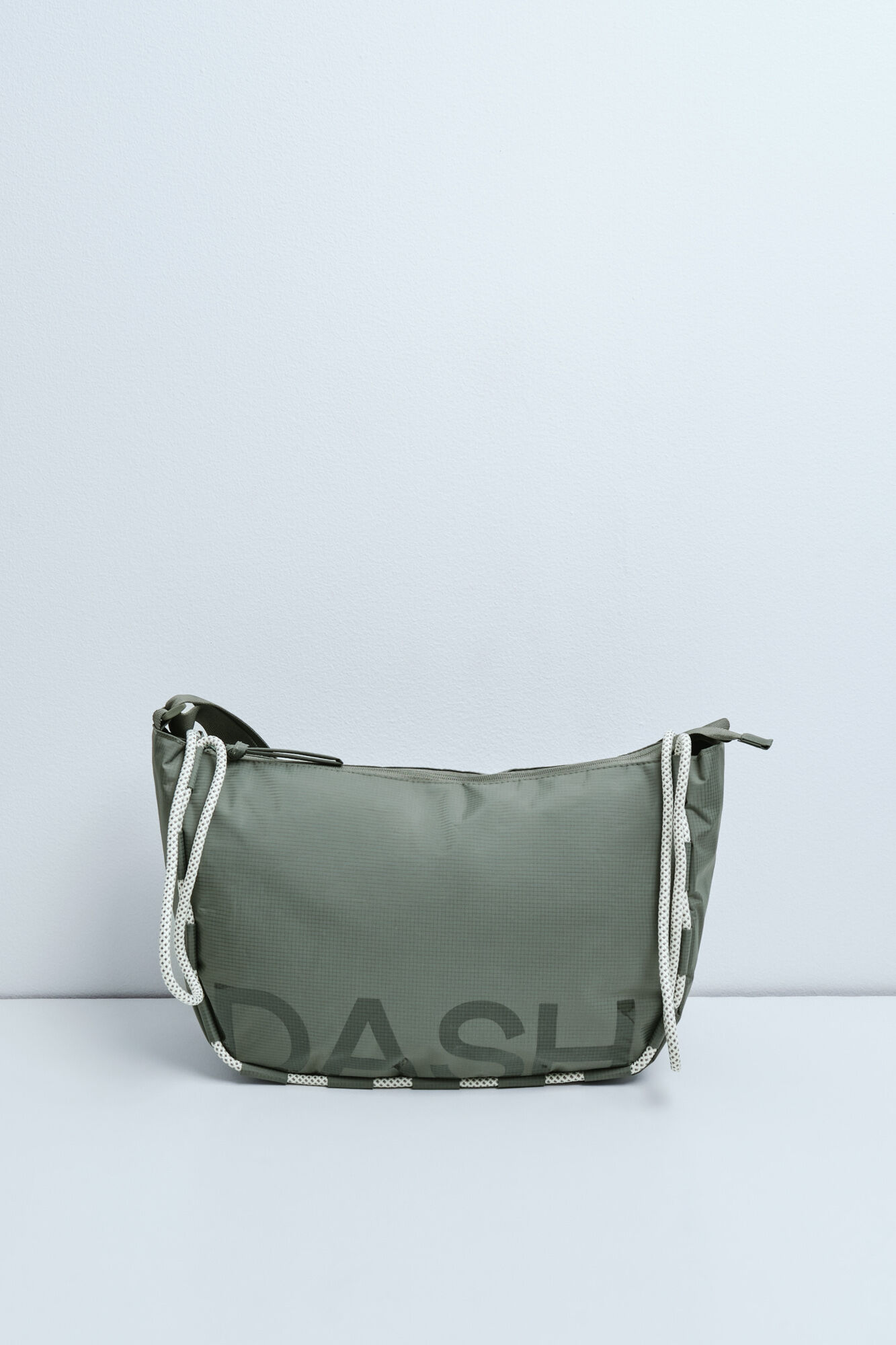 Dash and Stars Metallic maroon nylon crossbody bag