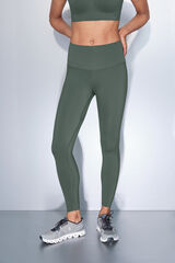Dash and Stars Long green COMPRESSIVE leggings green