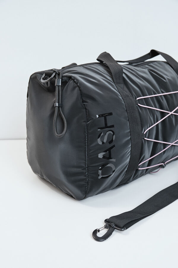 Dash and Stars Black duffle sports bag black