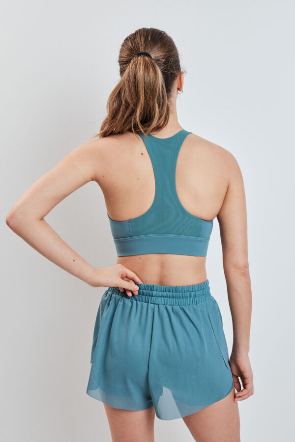 Dash and Stars Short ultra ligero malla verde verde