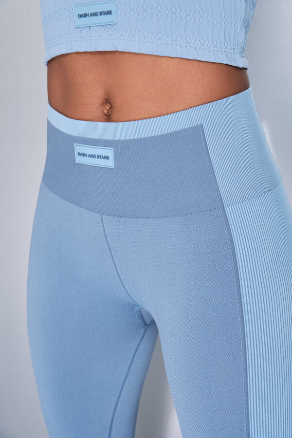 Dash and Stars SEAMLESS COMFORT long leggings blue blue