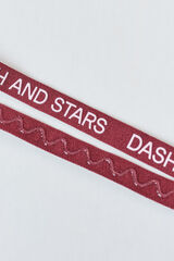 Dash and Stars 3-pack elastic logo headbands green