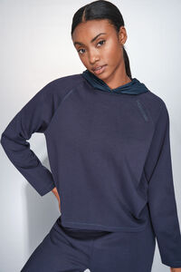 Dash and Stars Dark blue soft touch sweatshirt