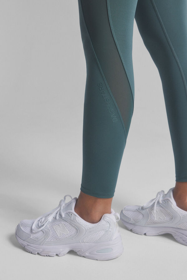 Dash and Stars Leggings 4D STRETCH tobillero verde verde