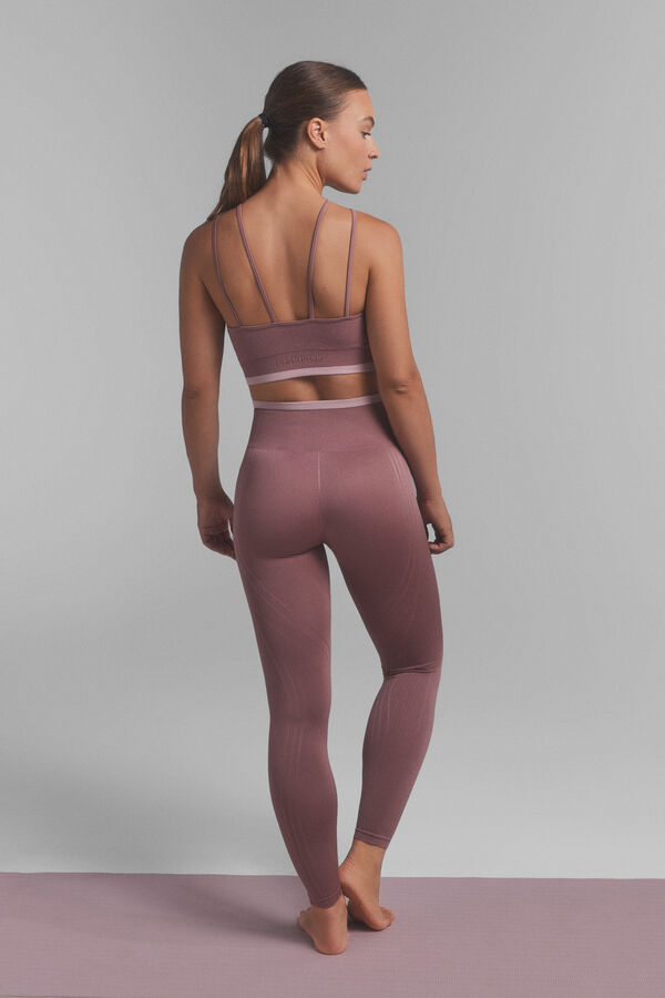 Dash and Stars SEAMLESS COMFORT pink leggings. Special collaboration @ffitcoco pink