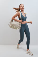 Dash and Stars Gr&uuml;ne SOFT MOVE Leggings lang Gr&uuml;n