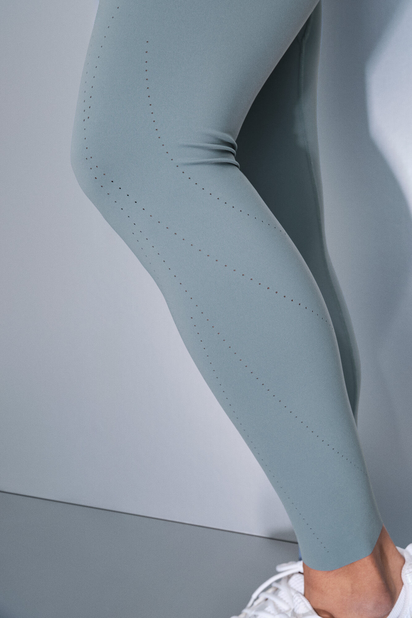 Dash and Stars Long blue COMPRESSIVE leggings