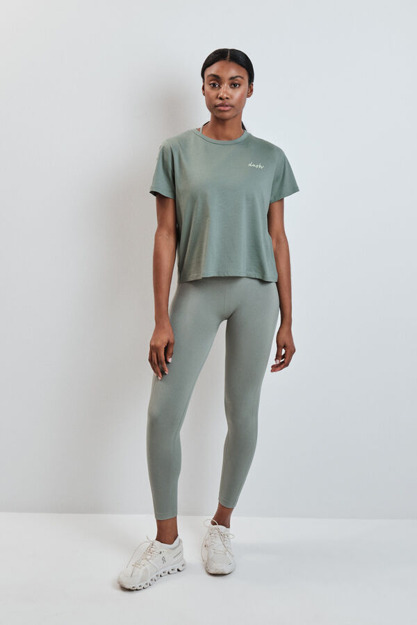 Dash and Stars T-shirt &agrave; manches courtes extra doux vert vert