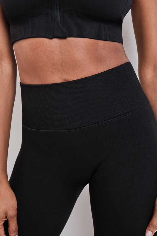 Dash and Stars Black seamless leggings SEAMLESS FIT black